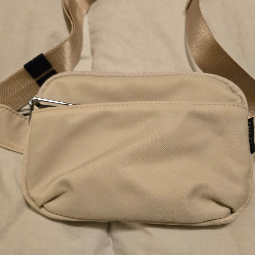 Cream Belt Bag